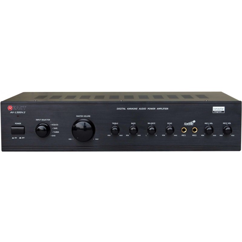 KODA-REACT AV-1300 Ενισχυτής Ήχου Μαύρο